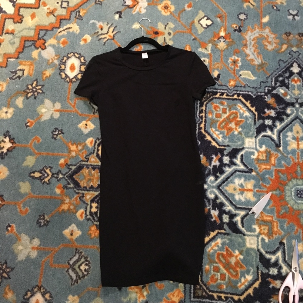 Black T-Shirt Dress